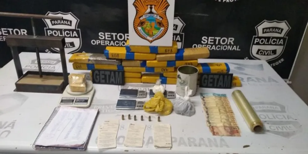 Suspeito escondeu parte da droga na cueca na hora da abordagem