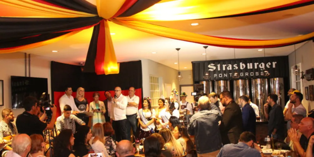 Lançamento oficial da Münchenfest aconteceu na última semana, na cervejaria Strasburger.