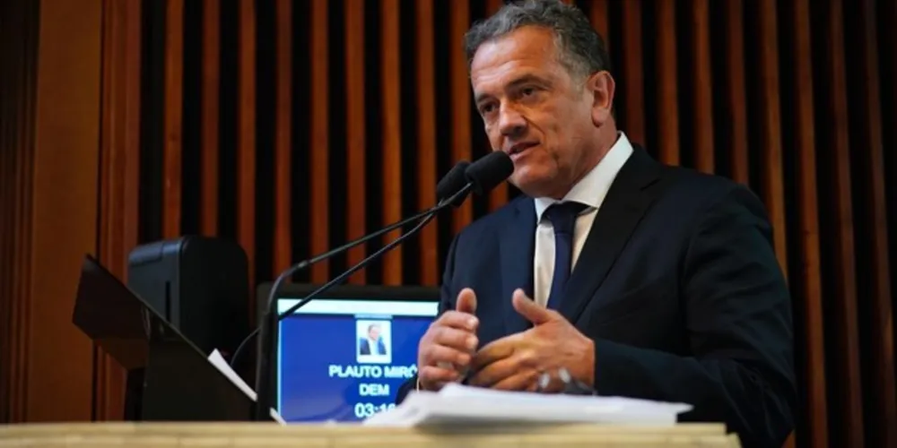 Proposta de Plauto pode gerar economia aos cofres públicos estaduais.