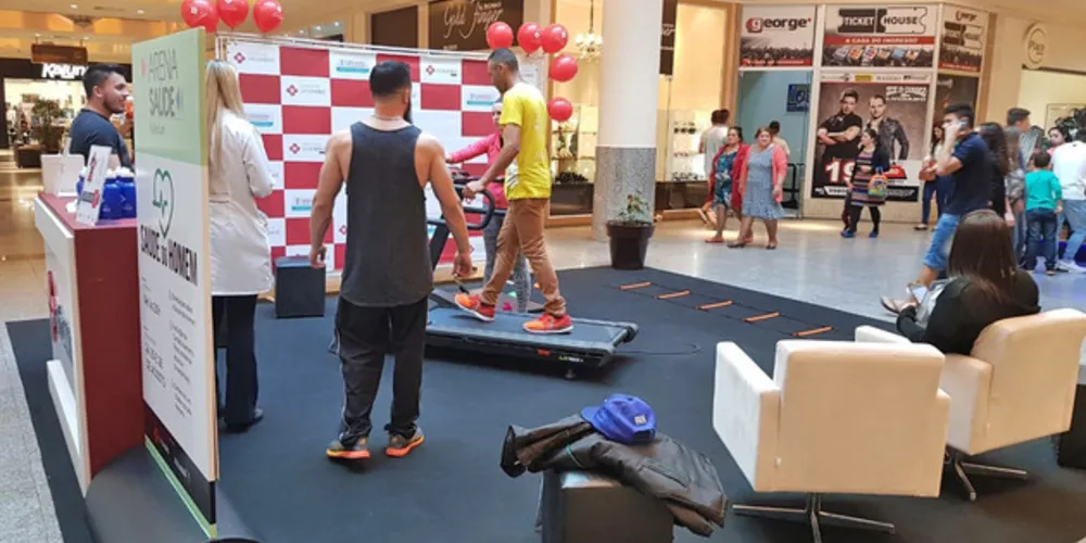 Ação acontece no primeiro piso do Palladium