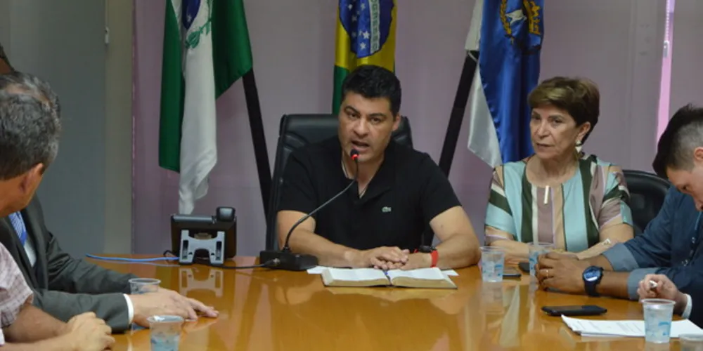 Iniciativa foi apresentada em coletiva de imprensa com o prefeito Marcelo Rangel nesta quarta-feira (14)
