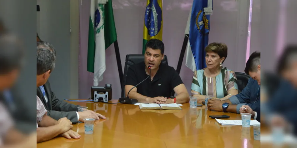 Iniciativa foi apresentada em coletiva de imprensa com o prefeito Marcelo Rangel nesta quarta-feira (14)