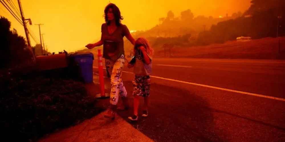 Incêndio na Califórnia 