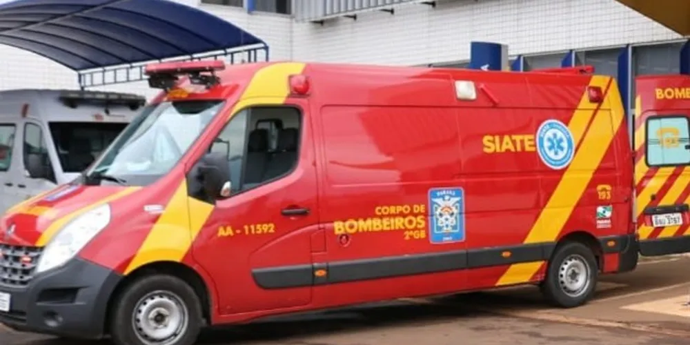 Senhor foi conduzido a uma casa hospitalar