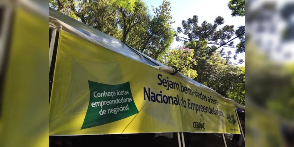Imagem ilustrativa da imagem Cebrac inicia Feira Nacional de Empreendedorismo em PG
