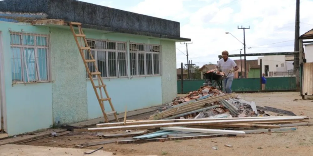 Obras iniciaram nesta semana.