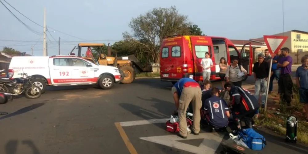 Apesar do esforço dos socorristas, vítima morreu ainda no local do acidente