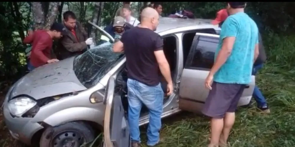 Acidente aconteceu no fim da tarde desta sexta-feira em Reserva