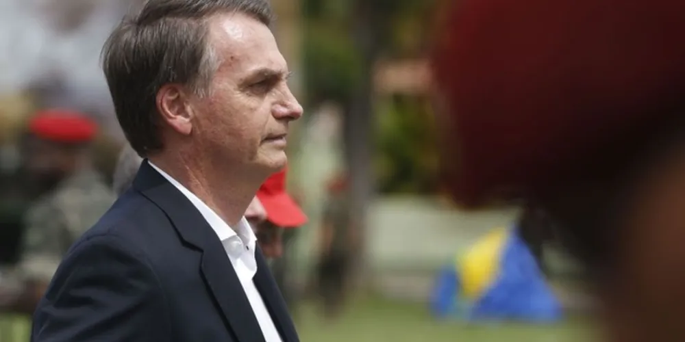 Jair Bolsonaro participou de evento na Brigada de Infantaria Paraquedista, no Rio de Janero