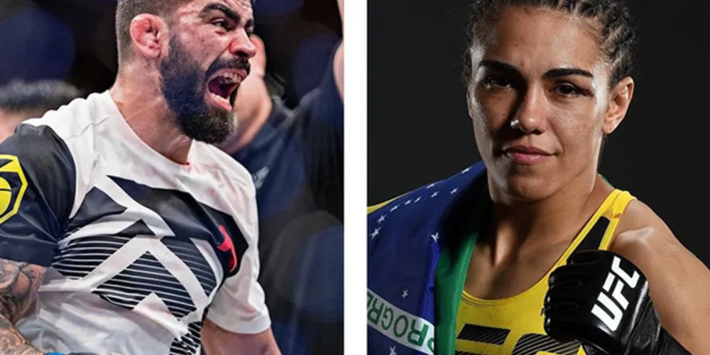 Elizeu Capoeira e Jéssica Andrade também estarão em evento de luta na cidade