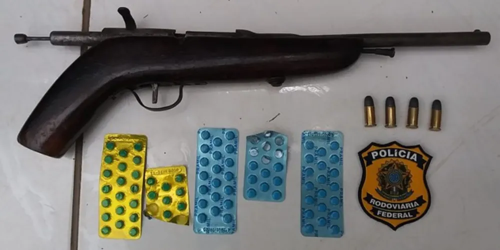 Material foi apreendido em borracharia de Ortigueira após denúncias feitas à PRF