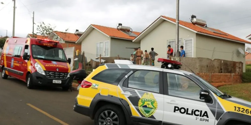 Mulher foi encontrada pouco tempo depois do crime e foi autuada por lesão corporal