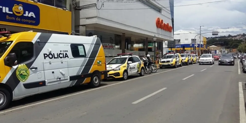 Durante festas de fim de ano terão reforço no policiamento em Irati