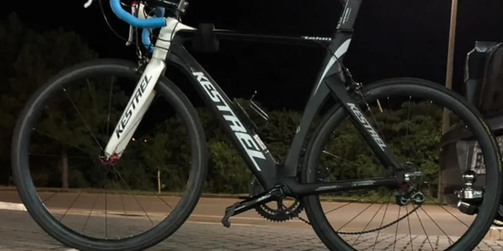 Vereador teve duas bicicletas furtadas, uma delas é a que aparece na foto
