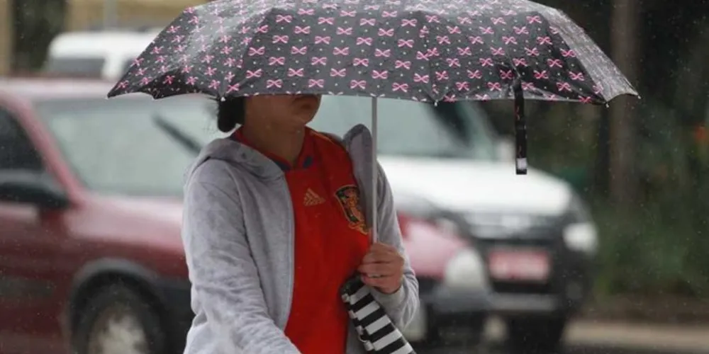 Temperaturas mais amenas serão registradas neste domingo em Ponta Grossa