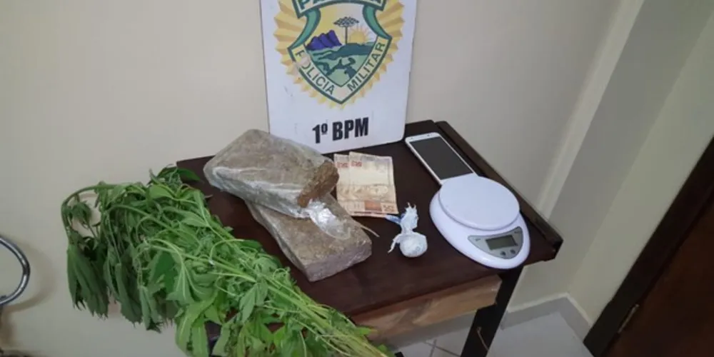 Droga foi localizada em residência no bairro Jardim Carvalho