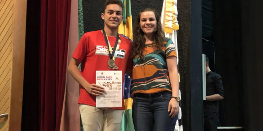 João Pedro Wardani é aluno em 
