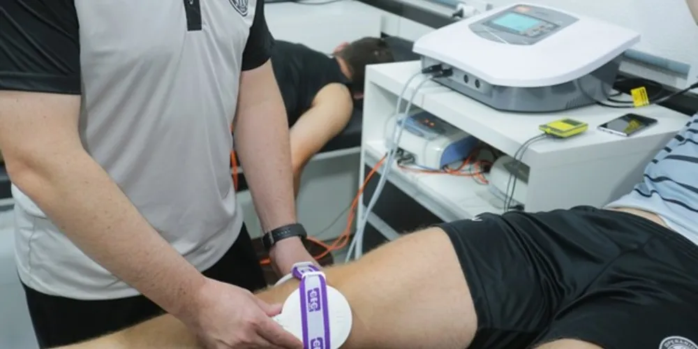 Novos equipamentos serão utilizados fisioterapeuta da equipe alvinegra, Lucas Moro, durante a temporada