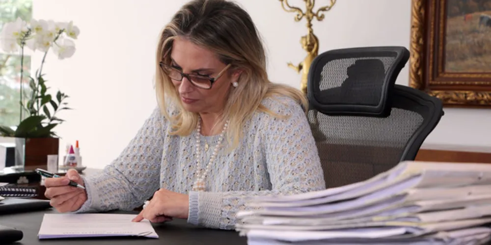 Cida Borghetti solicitou a apreciação do projeto em regime de urgência.