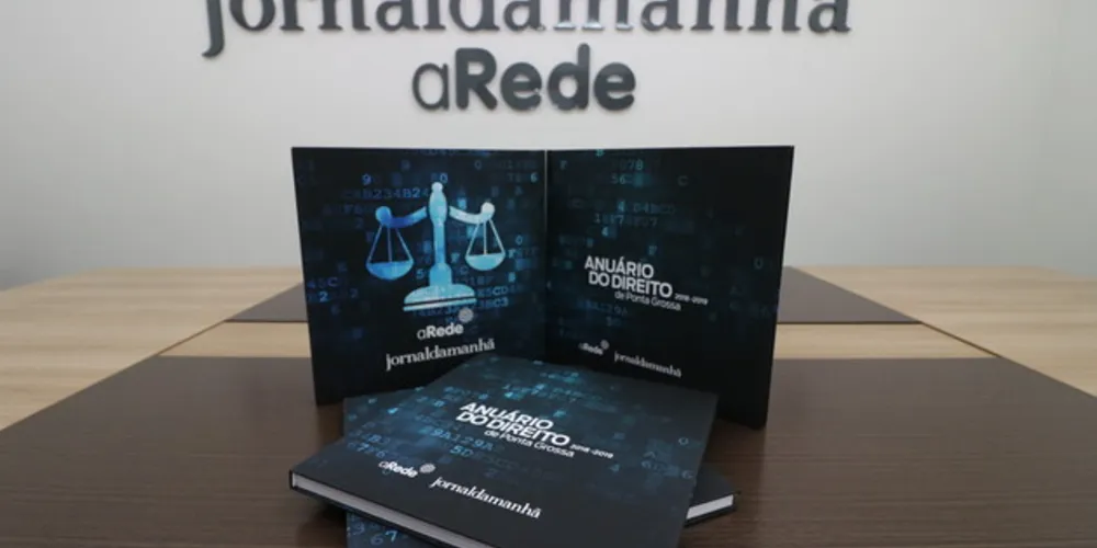 Anuário de Direito, produzido pelo portal aRede e Jornal da Manhã, será lançado nesta quarta-feira em Ponta Grossa