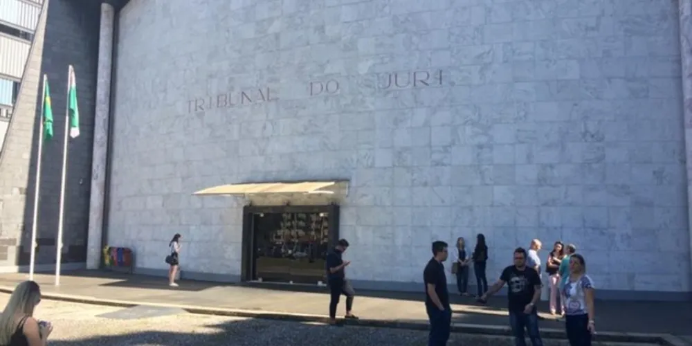 Tribunal do Júri onde ocorreu o julgamento em Curitiba