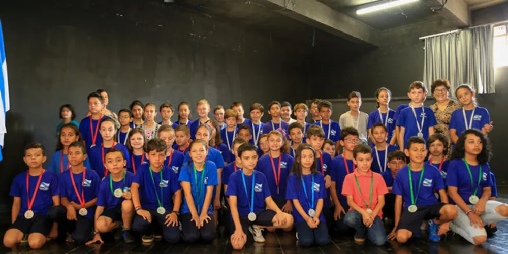 Premiação da edição local da Olimpíada Brasileira de Matemática das Escolas Públicas 