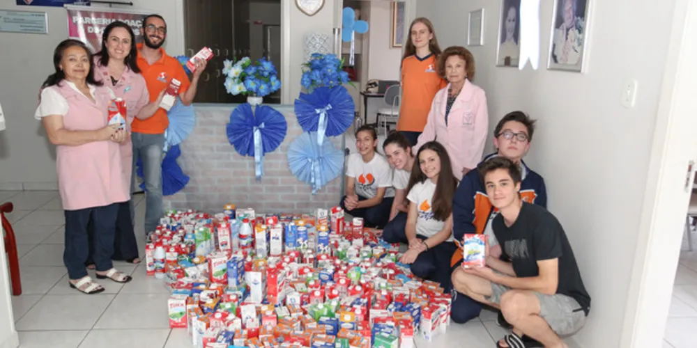 Eventos do Colégio arrecadaram donativos durante o ano