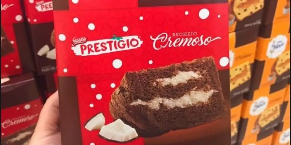 Segundo apontamento do Procon, Panettone Prestígio 400g, marca Nestlé, variação de 49%