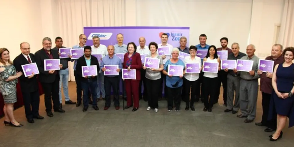 Diversas instituições foram beneficiadas na Campanha Solidária Condor 2017 