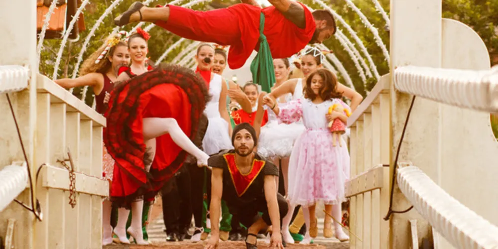 Objetivo da programação natalina do Parque Histórico de Carambeí é promover a cultura da cidade.
