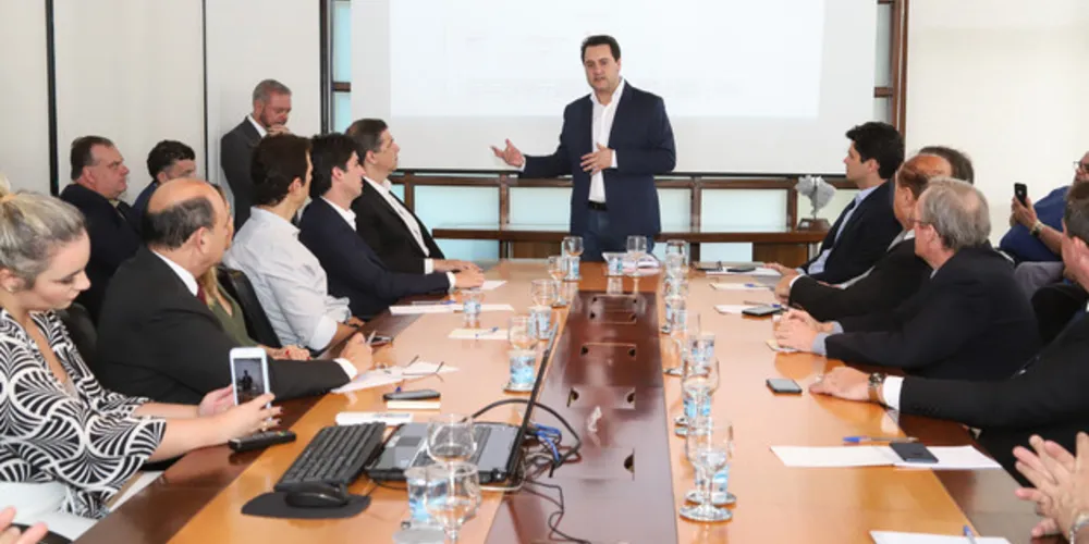 Novos secretários também foram apresentados durante o evento.