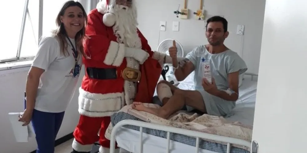 Ação é promovida pela APRÓS em parceria com a direção do Hospital Municipal.