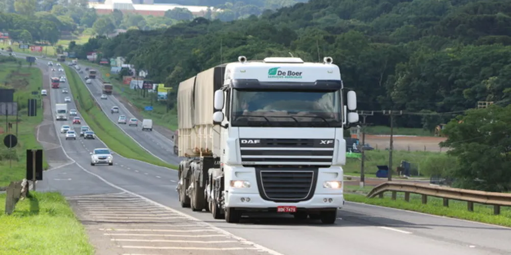 Pedágio tem valor equivalente a 8,3% do custo operacional de produção de milho de Foz do Iguaçu ao Porto