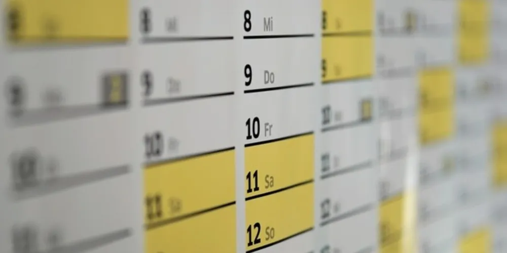 No próximo ano, quatro feriados cairão no final de semana. Os demais vão cair em dias de semana.