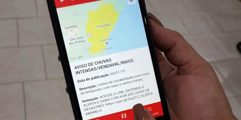 Aplicativo está disponível para download no Google Play e no App Store, gratuitamente.