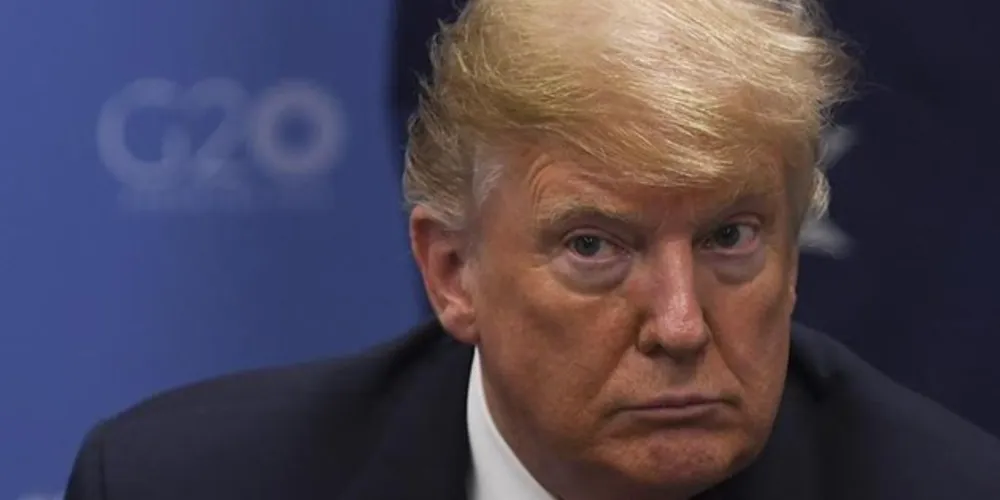 Presidente dos Estados Unidos, Donald Trump.