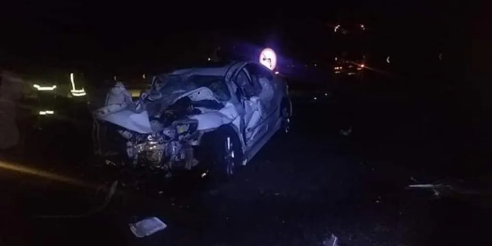 Motorista do automóvel não resistiu às lesões e morreu ainda no local da batida