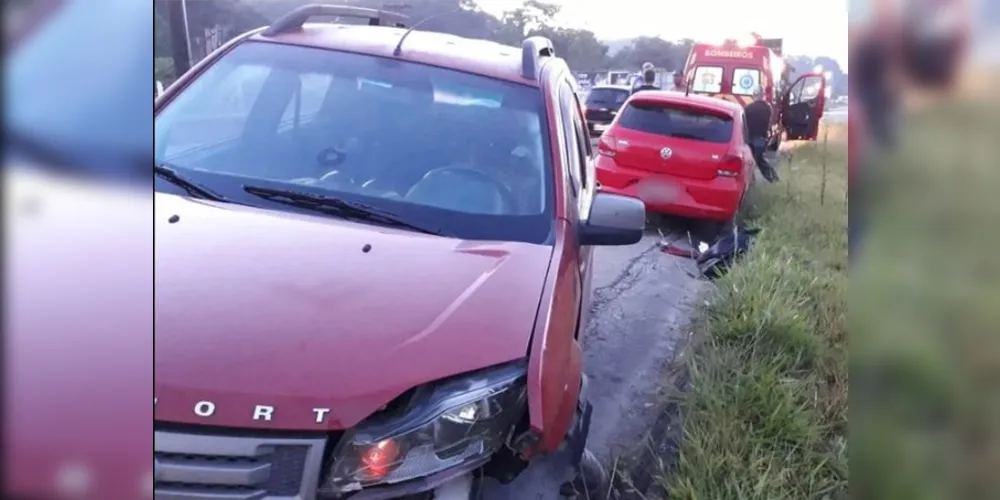 Ecosport estava na contramão quando bateu no Gol 
