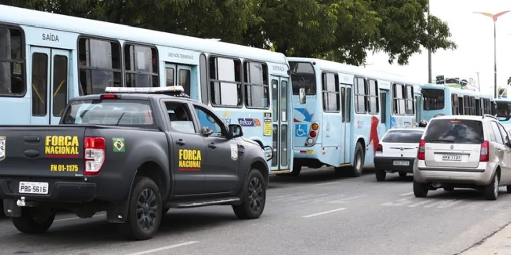 Força Nacional presta apoio no Estado