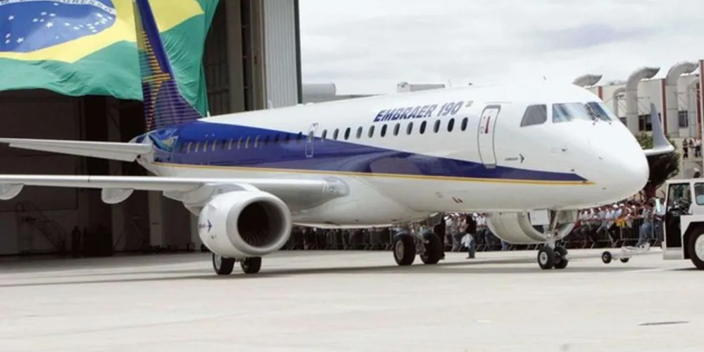 O 190 é um dos modelos fabricados pela Embraer