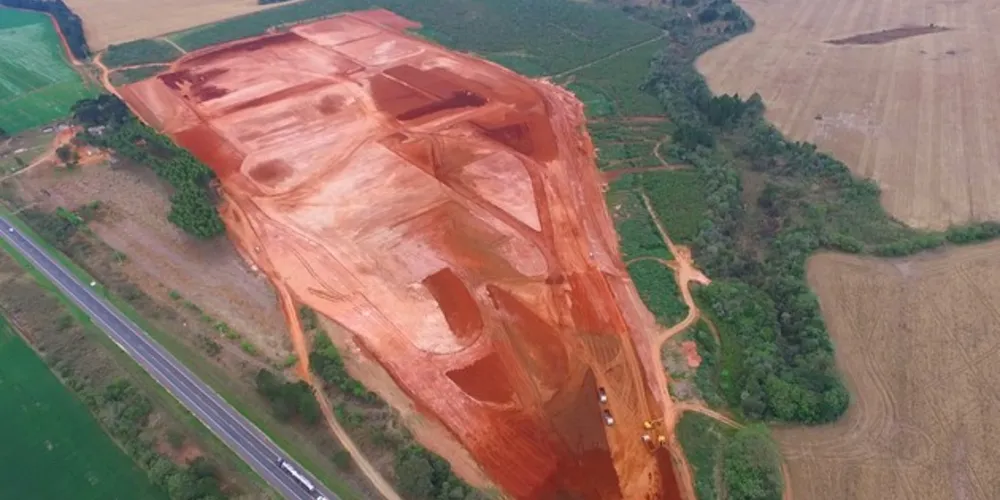 Área às margens da BR-373 receberá uma construção de 33,1 mil metros quadrados 