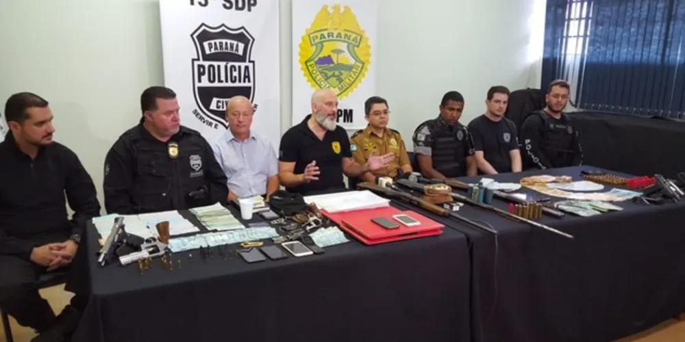 Imagem ilustrativa da imagem Sete suspeitos são presos na ‘Operação Hydra’ em PG