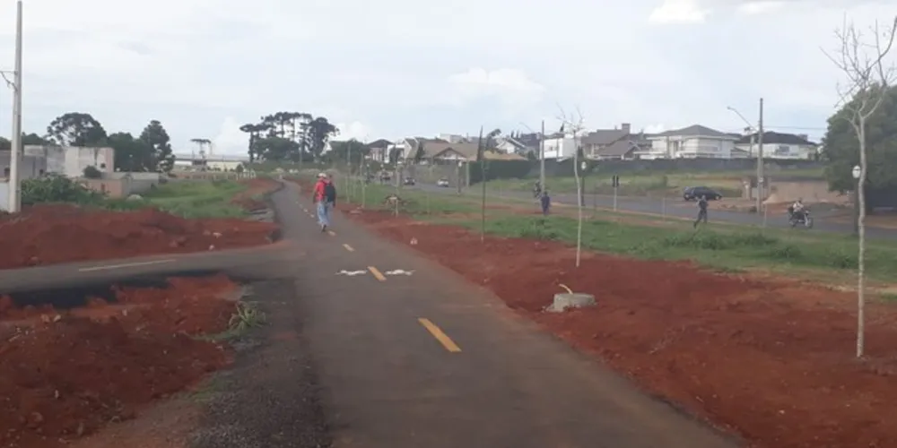 Imagem ilustrativa da imagem Pista de caminhada é alternativa de lazer