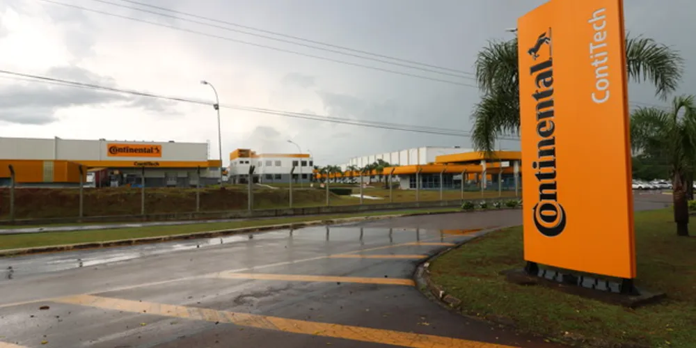 A Continental foi uma das empresas com maior participação nas exportações regionais