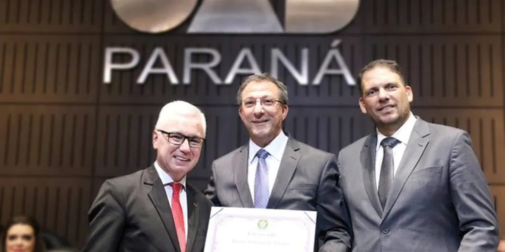 Professor Jorge Sebastião Filho foi nomeado em cerimônia realizada em Curitiba