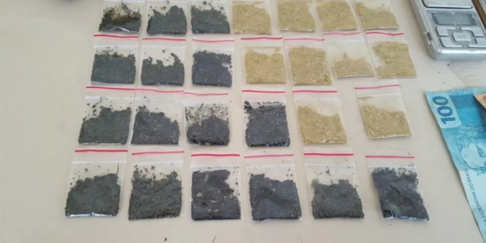 Material apreendido seguirá para perícia