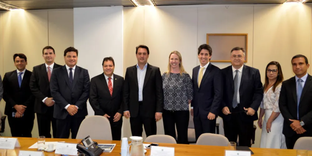 Governador reuniu-se com ministros de Estado, autoridades do Poder Judiciário e órgãos de fiscalização
