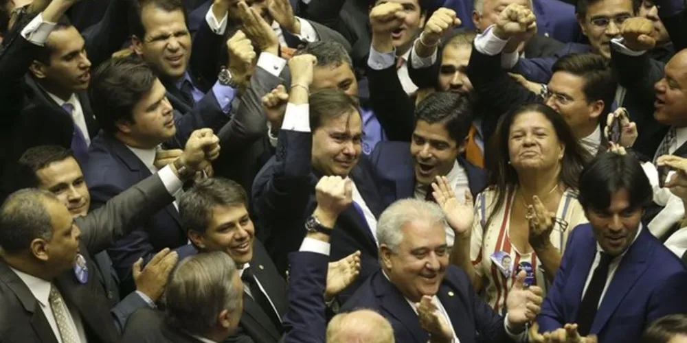 Imagem ilustrativa da imagem Rodrigo Maia é reeleito presidente da Câmara Federal