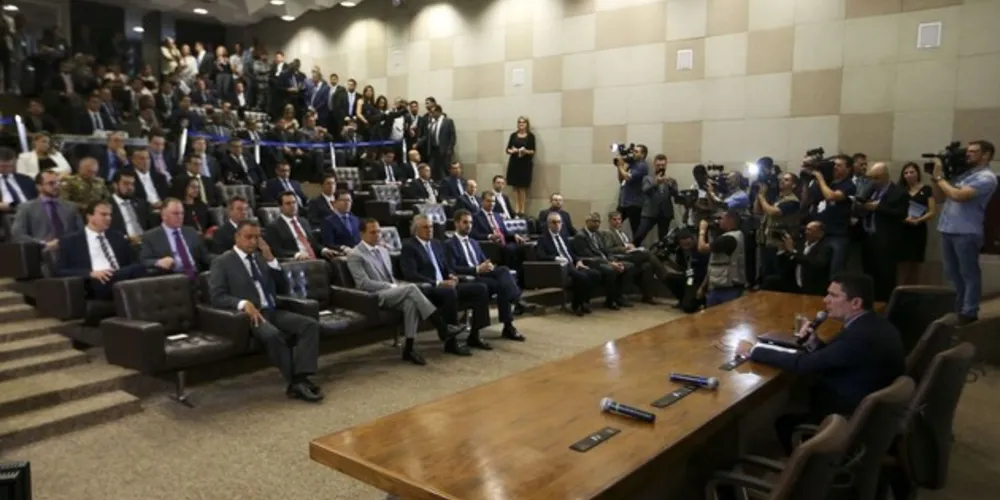 Ministério da Justiça e Segurança Pública quer combater a corrupção, crimes violentos e facções criminosas.