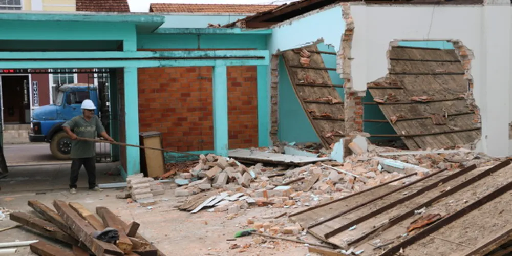 O término das obras está previsto para 6 meses